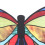 Stained Glass Window Ornament Double Side Colorful 13