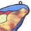 Stained Glass Window Ornament Double Side Colorful 14