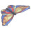 Stained Glass Window Ornament Double Side Colorful 5