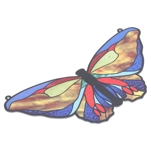 Stained Glass Window Ornament Double Side Colorful 2
