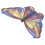 Stained Glass Window Ornament Double Side Colorful 4