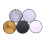 Light Reflector 80CM 5 in 1 Multi Disc Collapsible 1