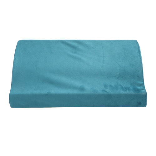 Body Side Wedge Pillow Soft Velvet Triangle 2