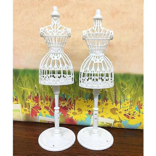 2 Pcs Dolls Clothes Model Brackets Clothes Hangers for Modelsl