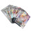 100 Sheet Shiny Collection Cards Set Colorful 9
