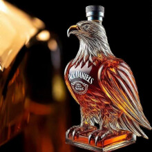 (Eagle)New Whiskey Glass Decanter, Halloween Fun Whiskey Bottle, Home Bar Decoration