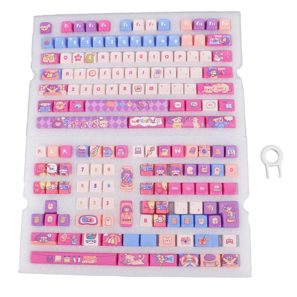 158 Keys Pbt Keycap Mda Profile Pbt Thermal 8130196255594