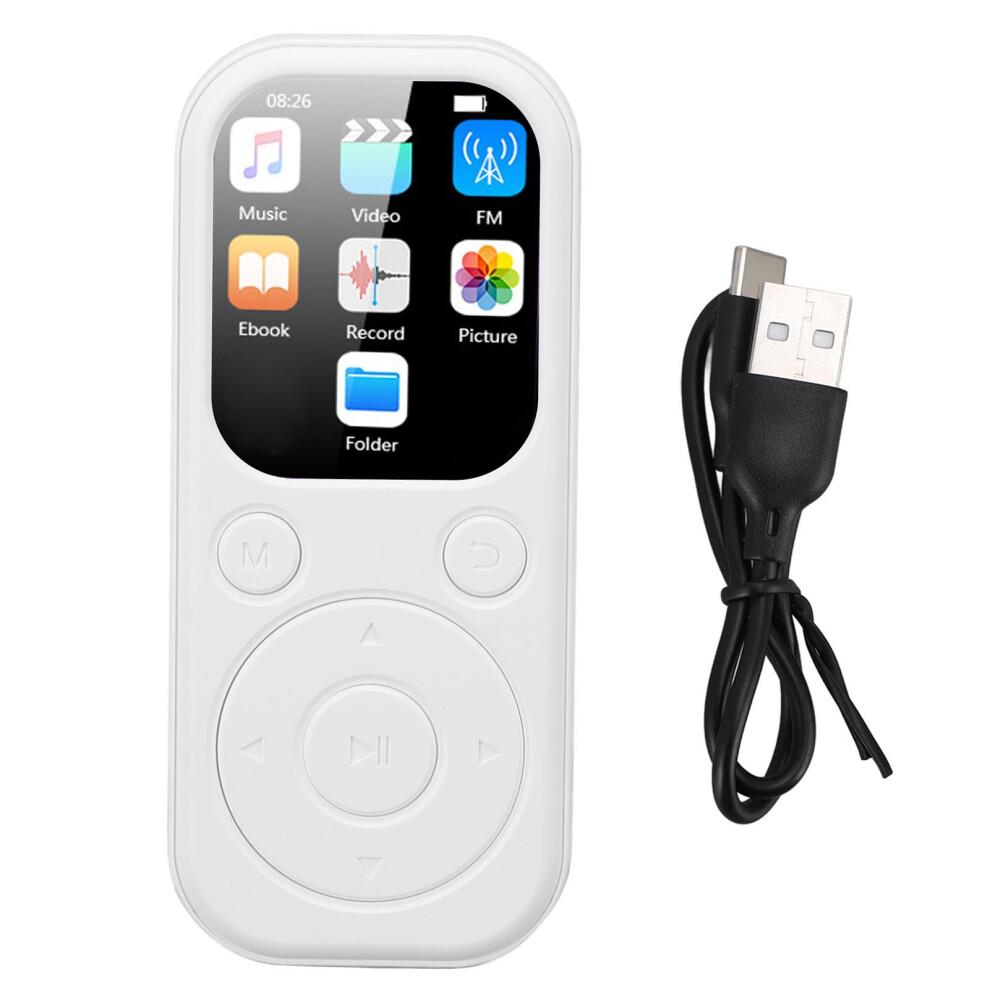 Mp3 Player With Bluetooth 5.4 Hifi Speaker Voice 8130196255716