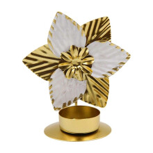 Handpainted Vintage Flowers Metal Candlesticks Candle Dinner Props Simples Decorative Ornaments Flye251988