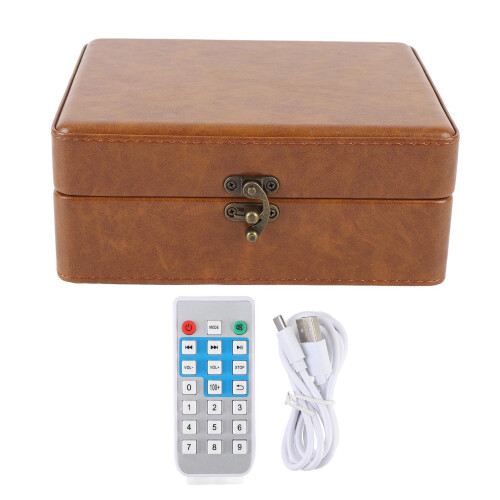 Bluetooth Portable CD Player with Speakers Retro
