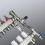 Differential Pressure Bypass Valve for Underfloor Heating, Self-Regulating System, Pressure Equalization, Temperature Control, Silver 2