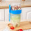 Double Breakfast Cup Oatmeal Cup with Lid Poons 10