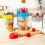 Double Breakfast Cup Oatmeal Cup with Lid Poons 14