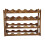 Wine Rack Pine Wood Wine Bottle Storage Shelf 6