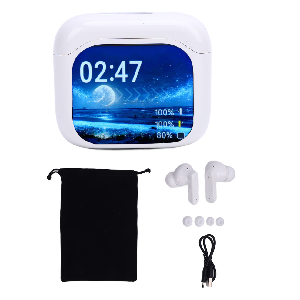Language Translator Earbuds 144 Languages White 8130196256577