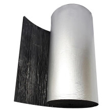 Self-Adhesive Aluminum Foil Insulation Roll, 10mm Thick, Heat-Resistant Garage Door Insulation Panels, 1m x 10m Size