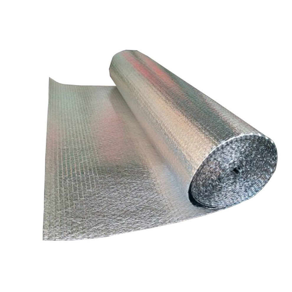 Heizkã¶Rper-Reflektorfolien-Isolierrolle, Aluminium Wã¤Rmereflektierende Folie Fã¼R Fenster Und Garagenboden, 1X15m 6947110823591