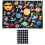 45pcs Outer Space Felt Story Board 3.5in 1