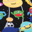 45pcs Outer Space Felt Story Board 3.5in 12