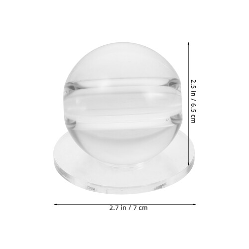 Billiards Training Ball Acrylic Control Travel Practice 1