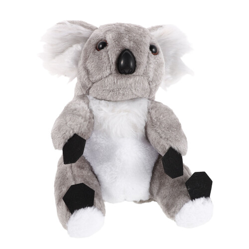 Golf Head Covers Plush Animal Shape Grey 1pack
