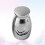 Pet Memorial Stainless Steel Urn Round Silver 1pack 6