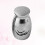 Pet Memorial Stainless Steel Urn Round Silver 1pack 8