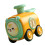 Inertia Train Toy Press Face Changing with Whistle 3