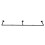 Clothes Rail Wall Mounted Hanging Bar Rack 4
