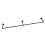 Clothes Rail Wall Mounted Hanging Bar Rack 9
