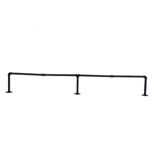 Clothes Rail Wall Mounted Hanging Bar Rack 1