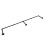 Clothes Rail Wall Mounted Hanging Bar Rack 7