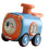 Inertia Train Toy Press Face Changing with Whistle 5