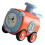 Inertia Train Toy Press Face Changing with Whistle 10