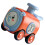Inertia Train Toy Press Face Changing with Whistle 11