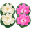 4 Pcs Artificial Pond Plants Decorations Floating Flower Flowers 8