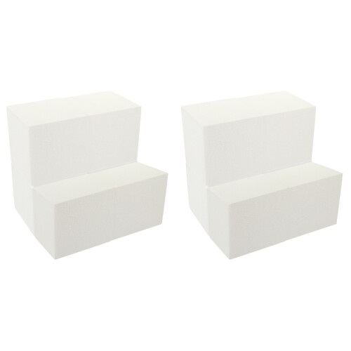 Set Of 2 Cake Decorating Polystyrene Dummies Fake Practice Dummy 1