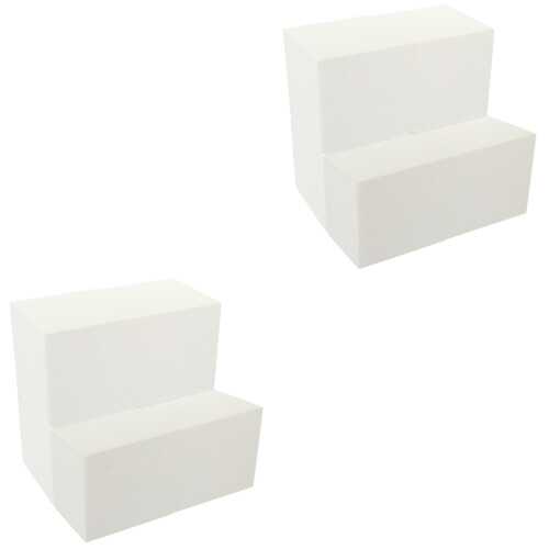 Set Of 2 Cake Decorating Polystyrene Dummies Fake Practice Dummy 2