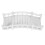 Dollhouse Miniature Bridge Arch Beige Pla 1pcs 1