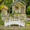 Dollhouse Miniature Bridge Arch Beige Pla 1pcs 11