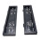 2PCS License Plate Frames with Remote Control ABS 7