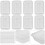Clear Meal Prep Containers 25pcs Rectangular 2