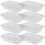 Clear Meal Prep Containers 25pcs Rectangular 5