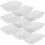 Clear Meal Prep Containers 25pcs Rectangular 6