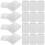 Clear Meal Prep Containers 25pcs Rectangular 10