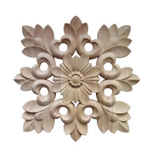 2 Pack Wood Decals Wooden For Party Diy Crafts Accessories