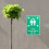 Worgeous Fire Sign Decor Operational Safety Warning Board Office 8