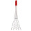 Claw Style Rake Handheld Rake Stainless Steel 1set 11