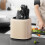 Knife Block Utensil Holder Retro Space Saving 12