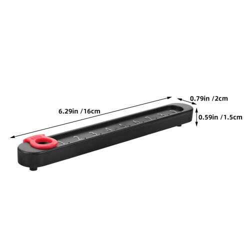Golf Stroke Counter Scores Keeper Plastic 5pcs 1